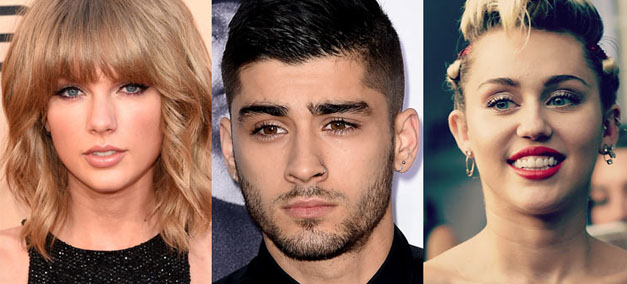 Zayn Malik y Miley Cyrus se unen contra Taylor Swift?